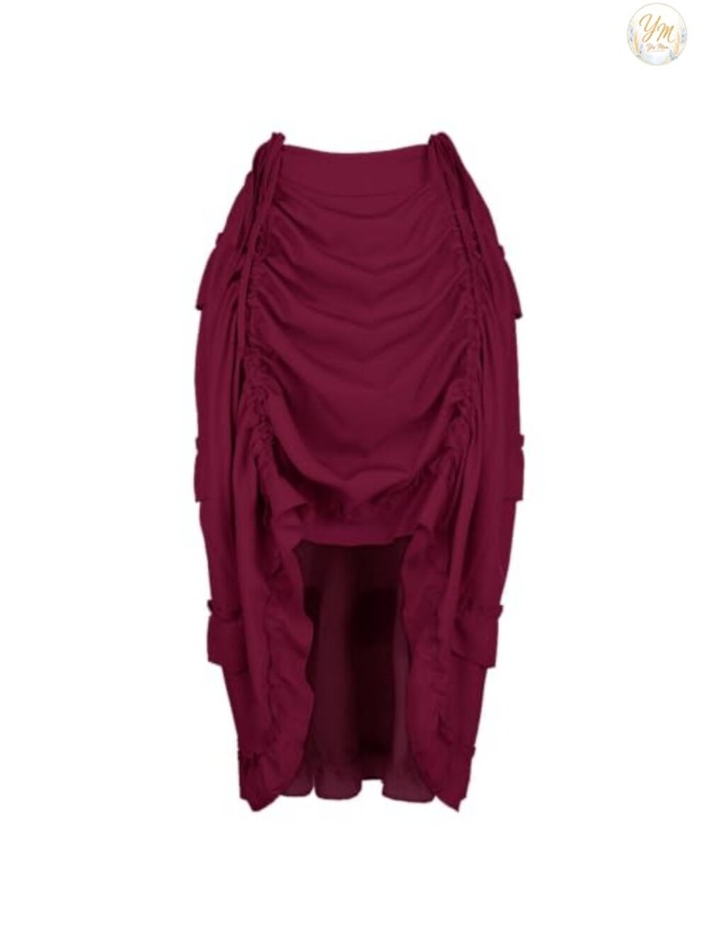 Renaissance Pirate Steampunk Skirt Asymmetrical Plus Size Costume